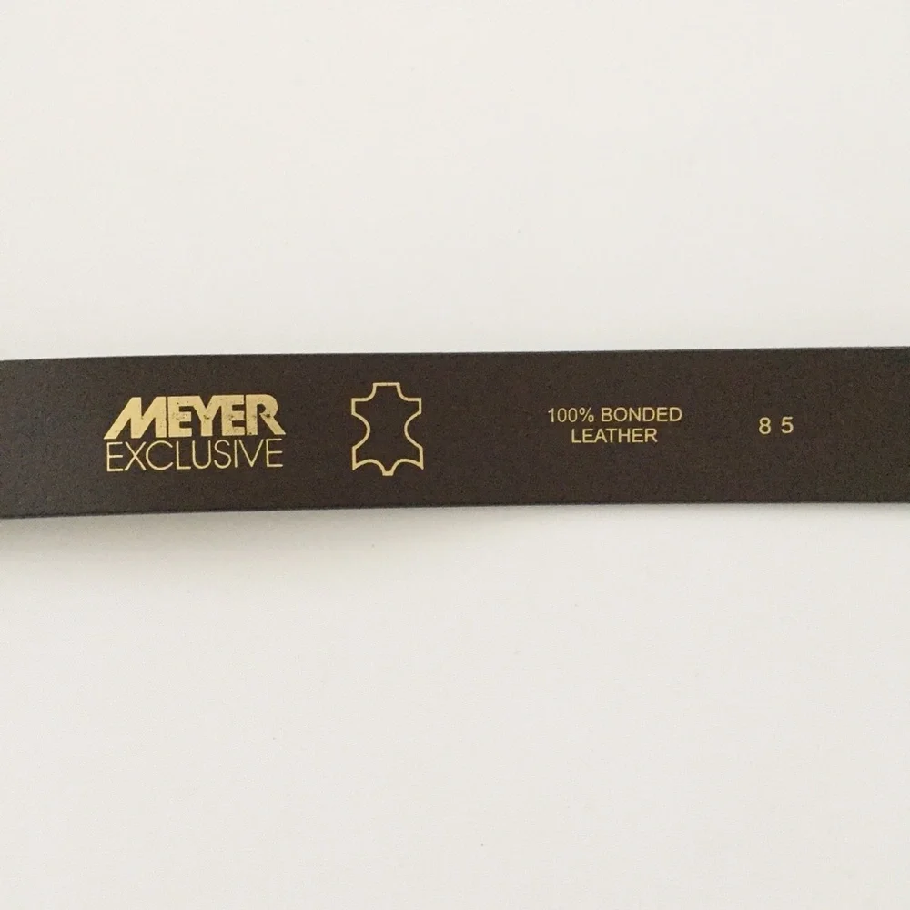 Meyer Exclusive 100% Bonded Leather Belt